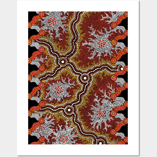 Aboriginal Art Travels Wall Art by hogartharts